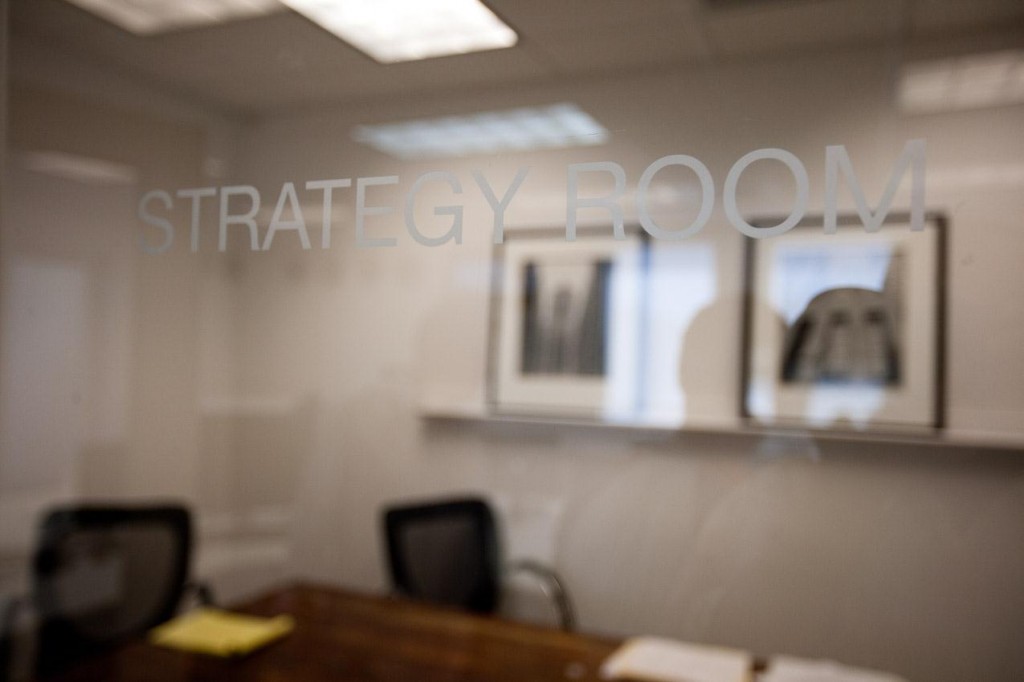 strategy room